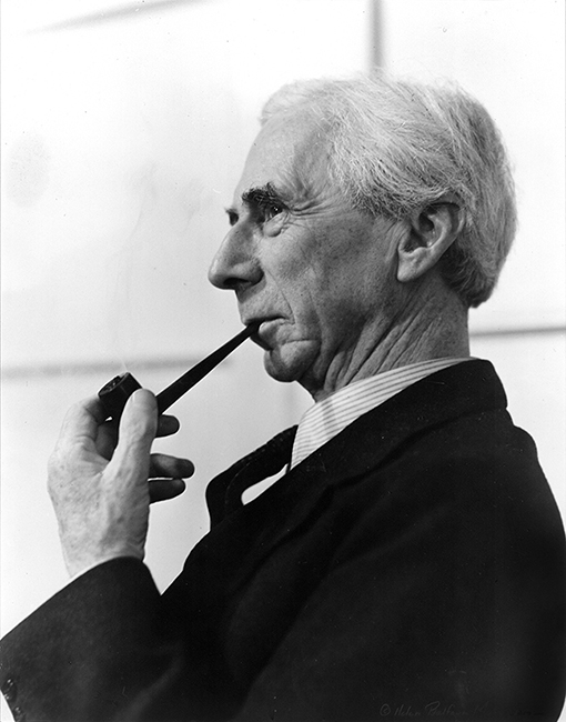 Bertrand Russel, philosopher, c. 1945